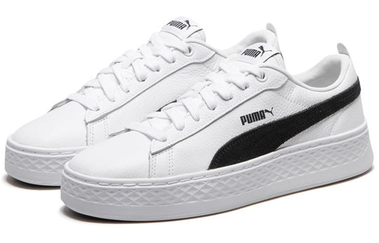 Giay Puma Smash Platform L 'White Black' 366487‑12