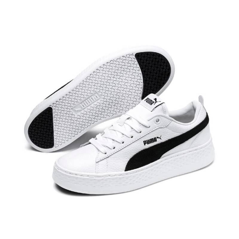 Giay Puma Smash Platform L 'White Black' 366487‑12