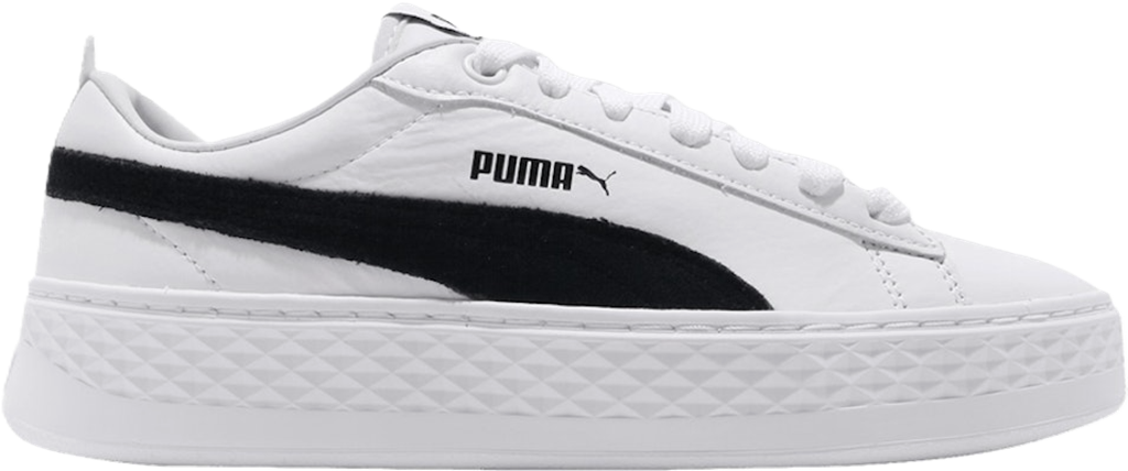 Giay Puma Smash Platform L 'White Black' 366487‑12
