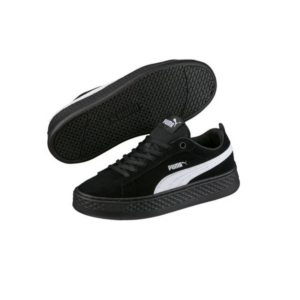 Giay Puma Smash Platform SD 'Black White' 366488-02