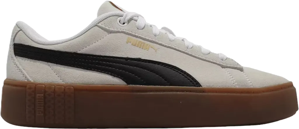 Giay Puma Smash Platform V2 SD 'White Black Gum' 373037‑07