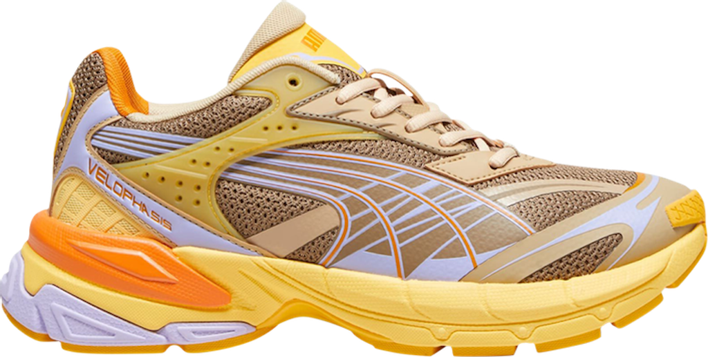 Giay Puma Velophasis Multi 'Chocolate Chip-Flaxen' 393449-02