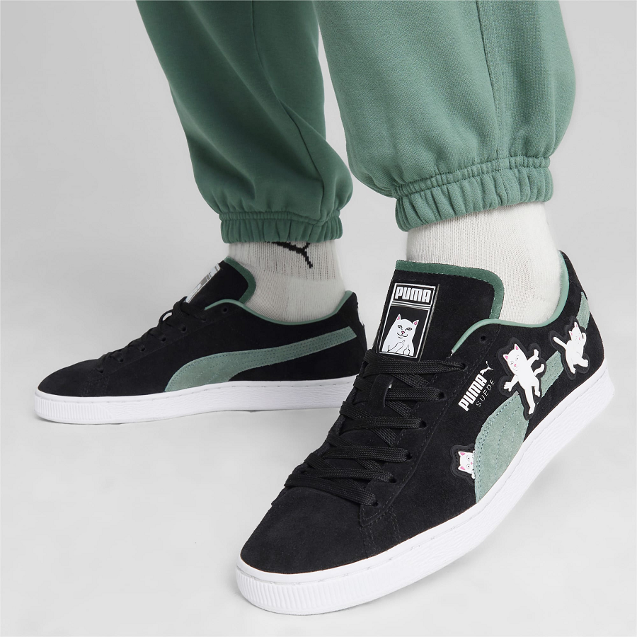 Giay Puma x Ripndip Suede 'Black' 393872-01