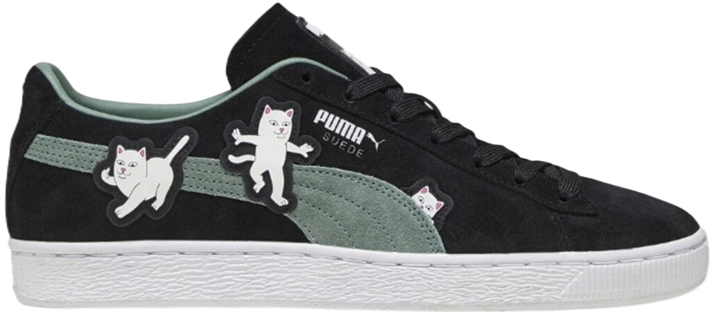 Giay Puma x Ripndip Suede 'Black' 393872-01