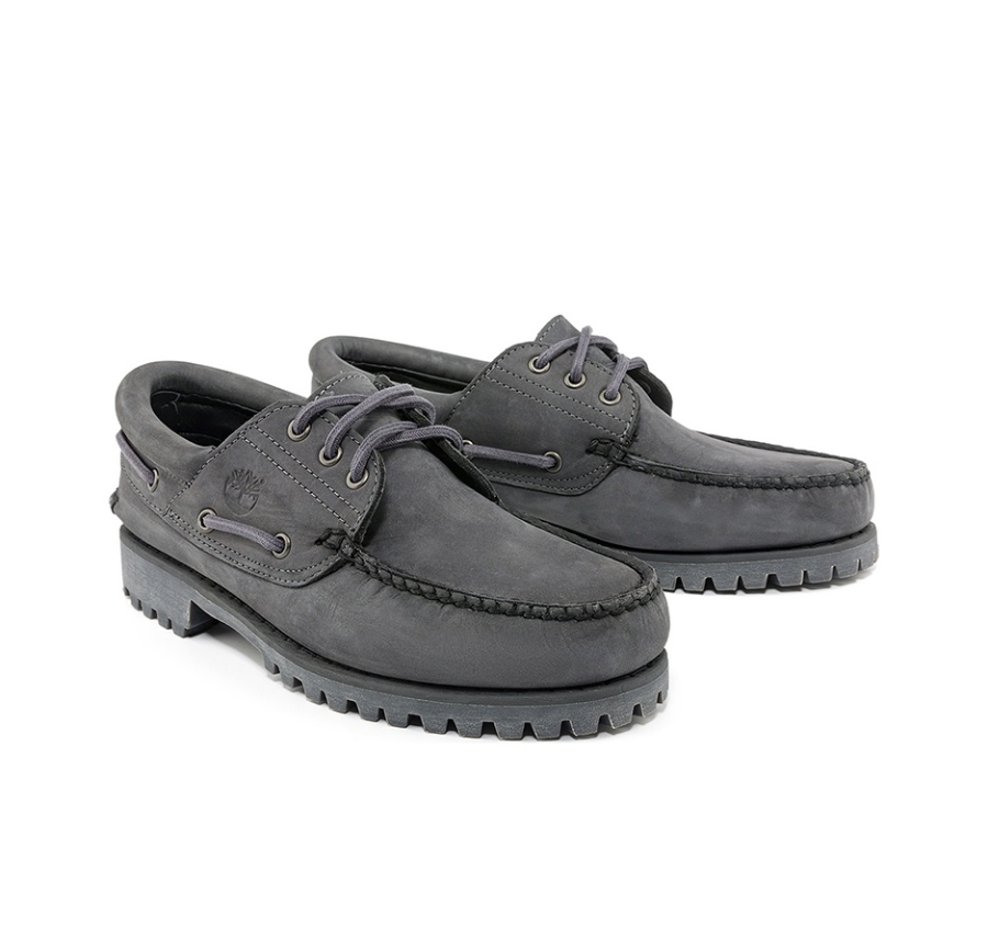 Giay Timberland 23 New Three-Eye Boat 'Grey' A5P4CW
