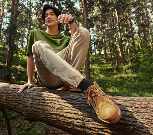 Giay Timberland Low Work Boots 'Wheat' A1P3LW