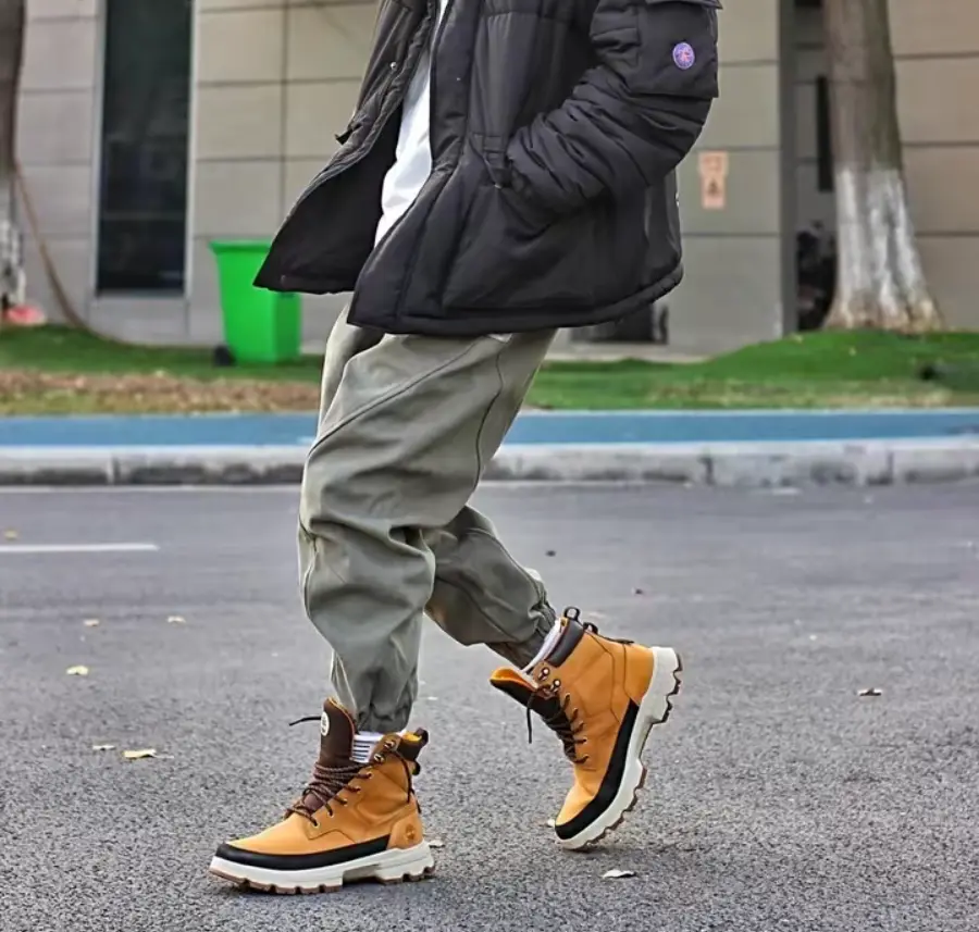Giay Timberland Spliced Waterproof 'Wheat' A44SHW