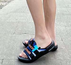 Dep Under Armour Alpha Slide 'Versa Blue Black' 3025051-400