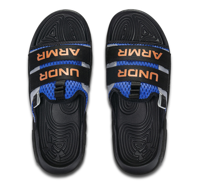 Dep Under Armour Alpha Slide 'Versa Blue Black' 3025051-400