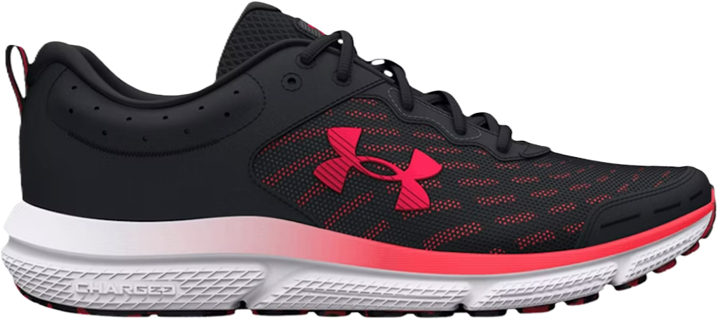 Giay Under Armour Charged Assert 10 'Black Red' 3026175‑006