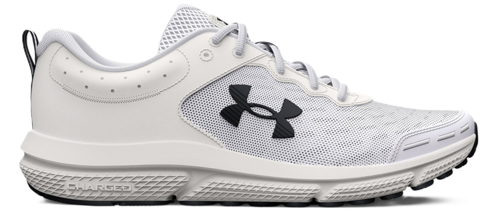 Giay Under Armour Charged Assert 10 'White Black' 3026175-104