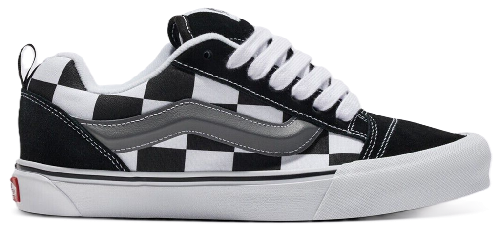 Giay Vans Knu Skool 'Black and White' VN0009QCCJJ