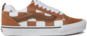Giay Vans Knu Skool 'Mega Check Brown' VN000CRPBRO