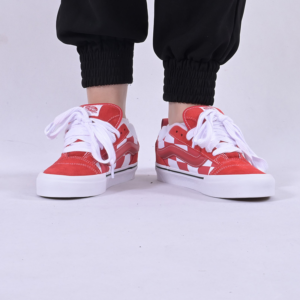 Giay Vans Knu-Skool 'Mega Check Red' VN0009QCRED