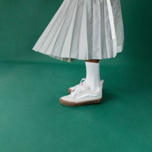 Giay Vans Knu Skool 'White' VN0009QCWHT