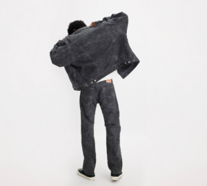 Quan Stussy & Levi's Dyed Jacquard 'Black' A52190002