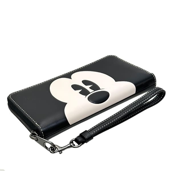 Tui Coach x Disney Collaboration Handle Pouch Mini 'Black' CN506-QBM2