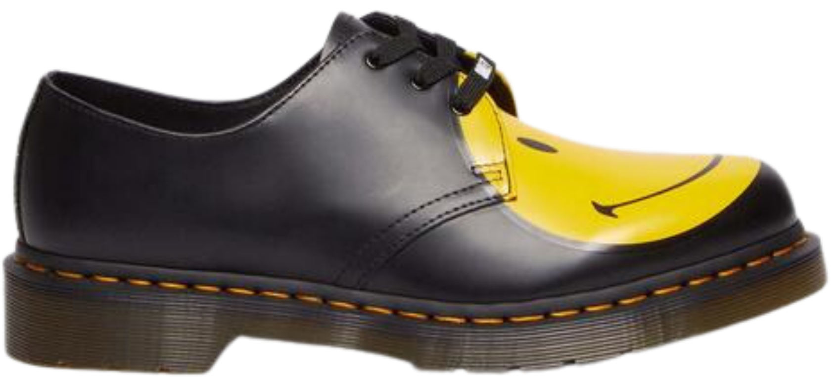 Giay Dr. Martens 1461 Leather Oxford 'Black Yellow' 31390005
