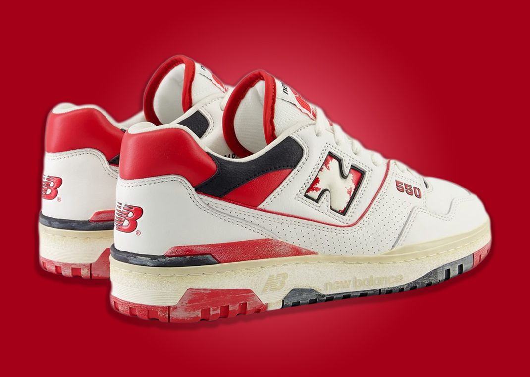 Giay New Balance 550 Vintage Pack 'Red' BB550VGA