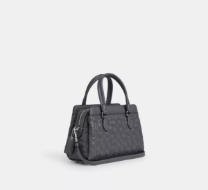 Tui Coach Mini Darcie Carryall Signature 'Industrial Grey' CM050-SVQ9R