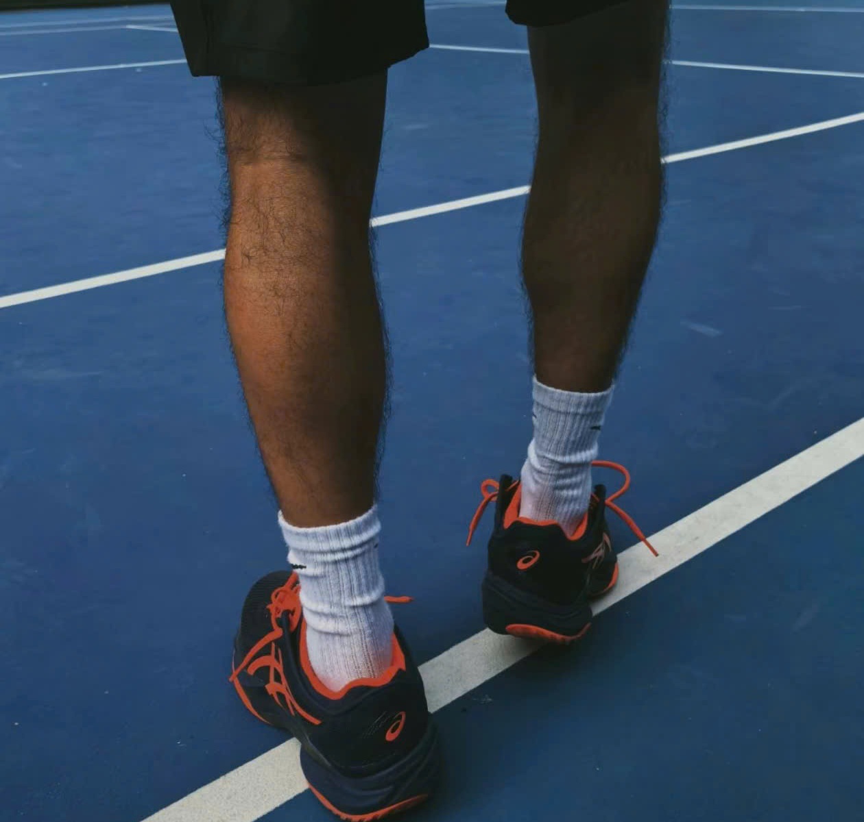 Alternative view of Giày Asics Court FF 3 'BlueExpanse Koi' 1041A370-401