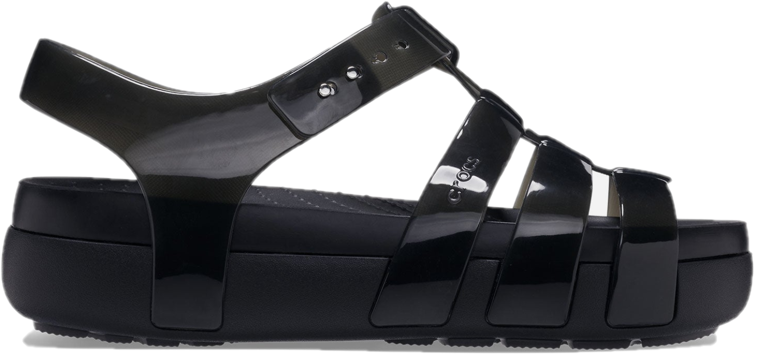 Dep Crocs Splash Glossy Fisherman 'Black' 209267-001