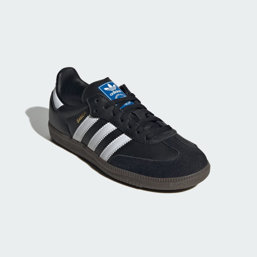 Giay Adidas Samba OG J 'Black' IE3676