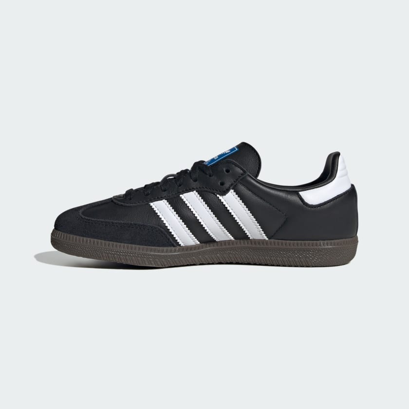 Giay Adidas Samba OG J 'Black' IE3676