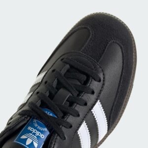 Giay Adidas Samba OG J 'Black' IE3676