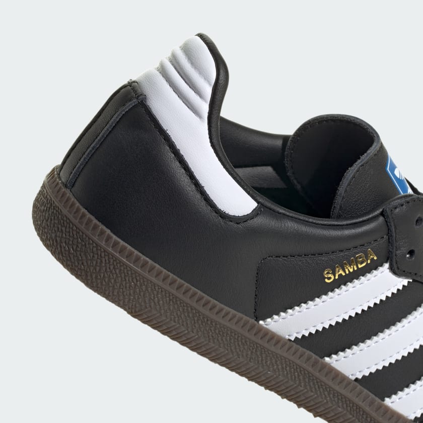 Giay Adidas Samba OG J 'Black' IE3676