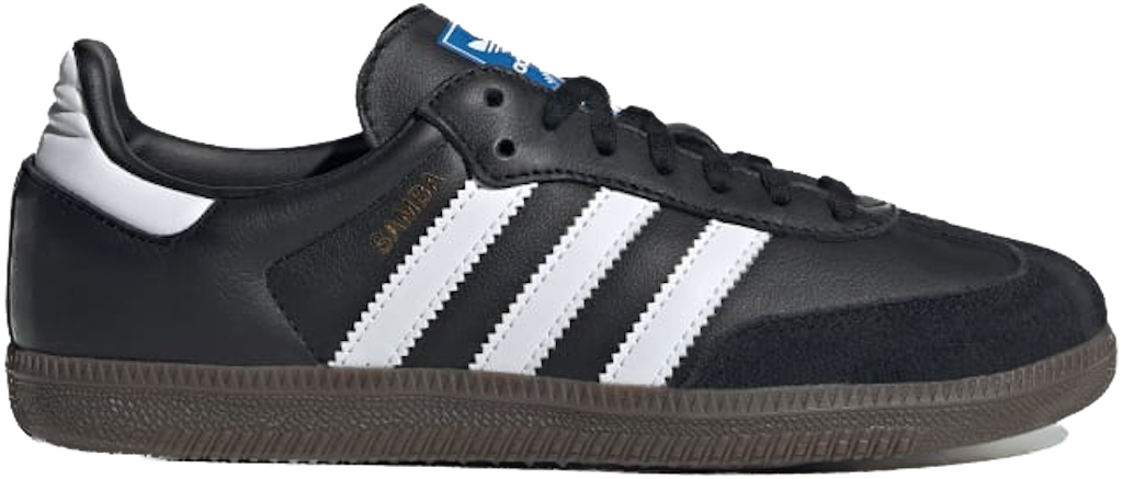 Giay Adidas Samba OG J 'Black' IE3676