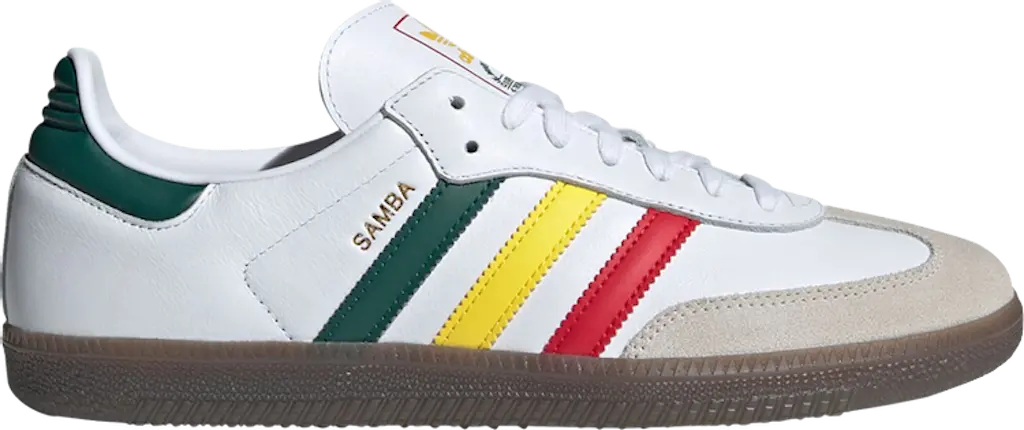 Giay Adidas Samba OG Rasta 'White' IH3118