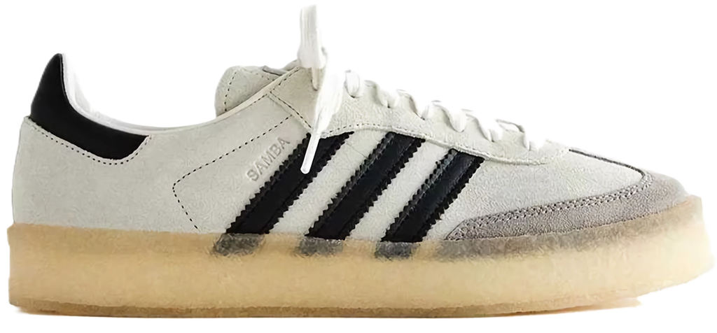 Giay Adidas x Kith x Clarks 8th Street Samba Kithmas 'Core Black' IE4033