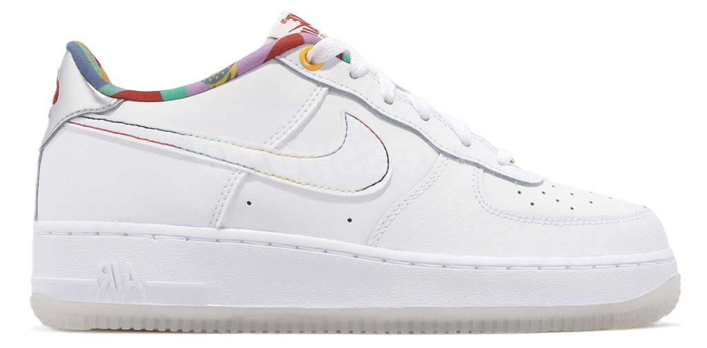 Giay Nike Air Force 1 Low GS 'White Multi' FN8912-111