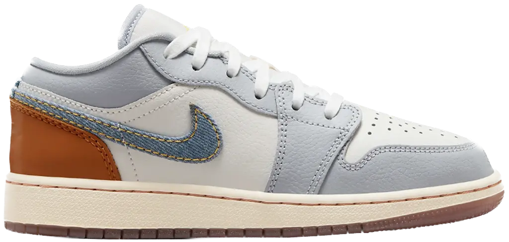 Giay Nike Air Jordan 1 Low GS 'Denim Swoosh' FZ5046-041