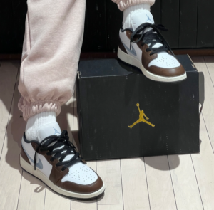 Giay Nike Air Jordan 1 Low 'Mocha Blue Gray' FQ8156-142