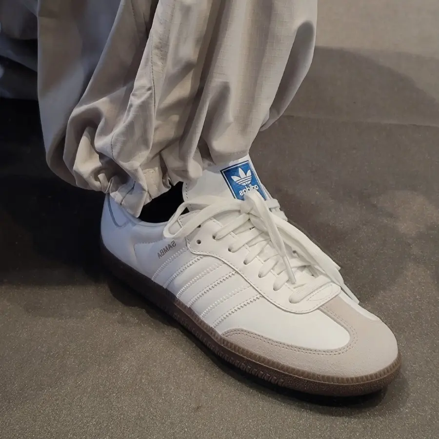 Giay Adidas Originals Samba OG 'White' IE3439