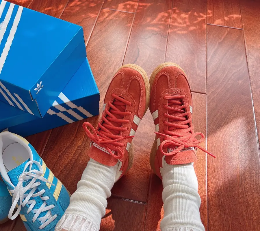Giay Adidas Originals Handball Spezial 'Red' IG6191