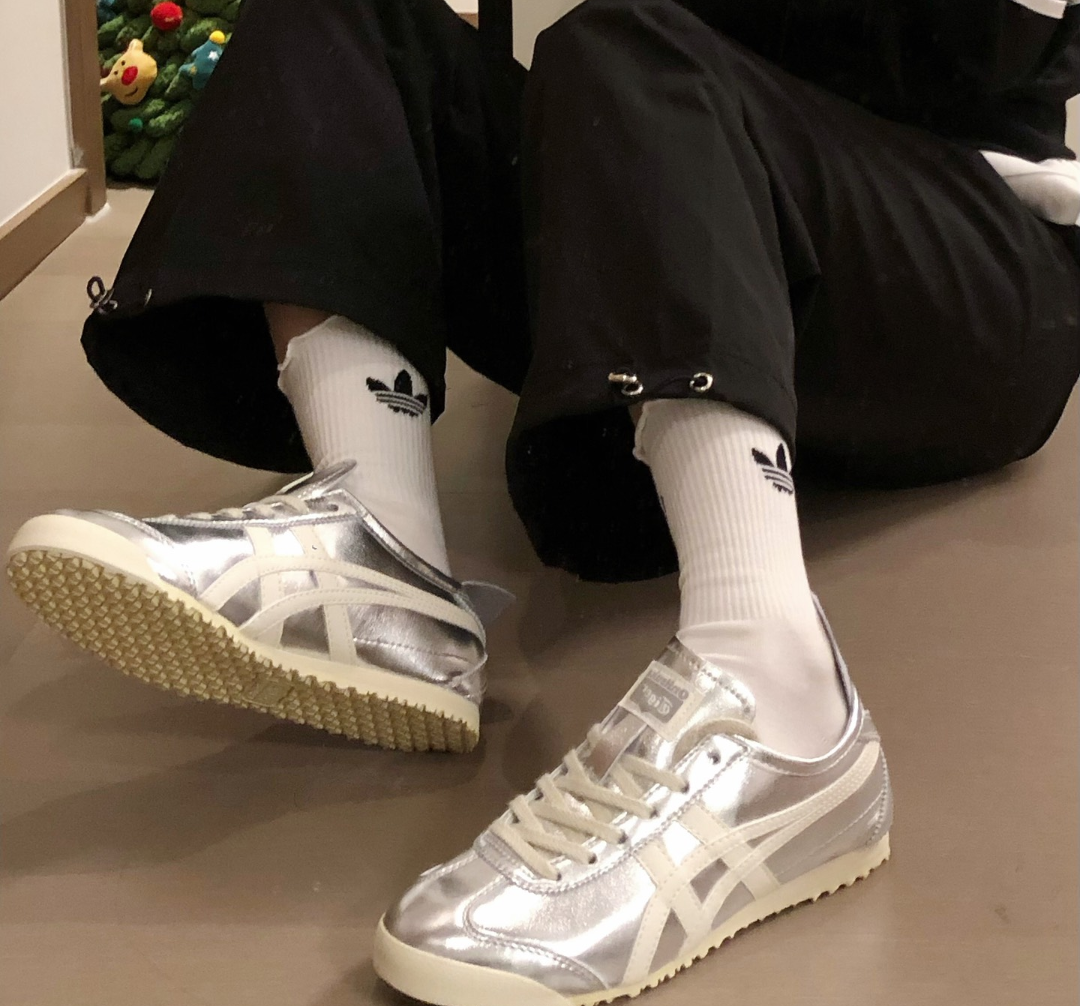 Giay Onitsuka Tiger Mexico 66 'Silver Off White' 1183B566-021