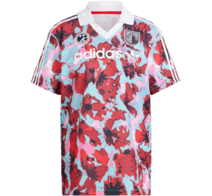 Ao Adidas Allover Print Short Sleeve Jersey 'Red' IR9808
