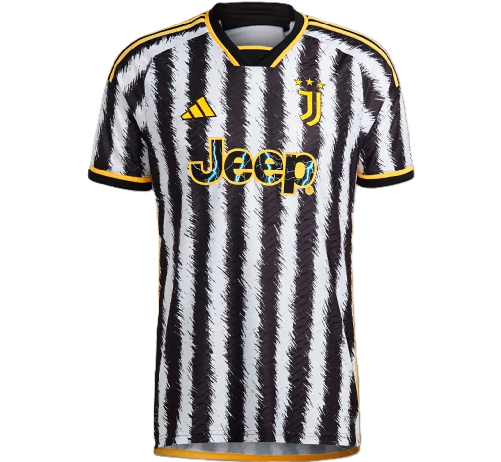 Ao Adidas Juventus 23/24 Home Jersey 'Black White' HR8248