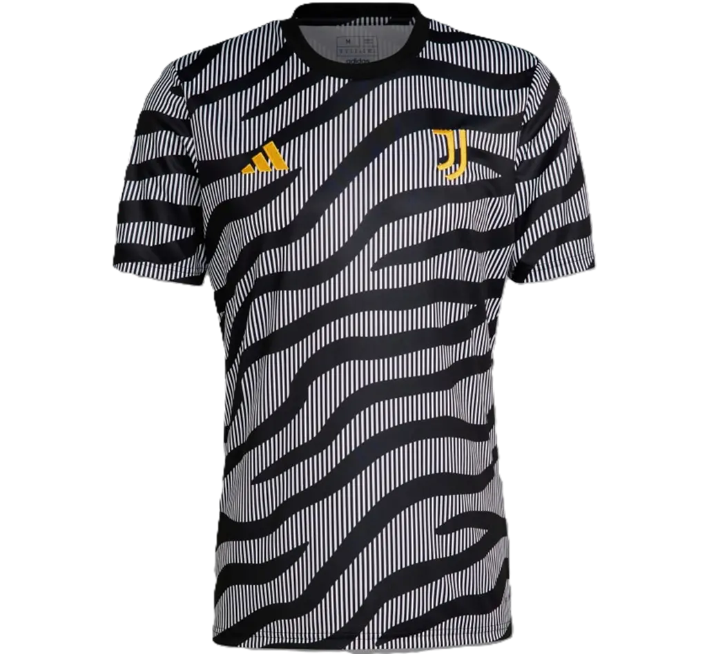 Ao Adidas Juventus Pre-Match Jersey 'Black White' HZ5033