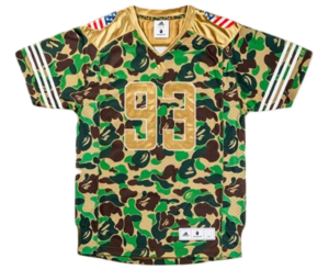 Ao Adidas SB x BAPE Jersey 'Green' DW9285