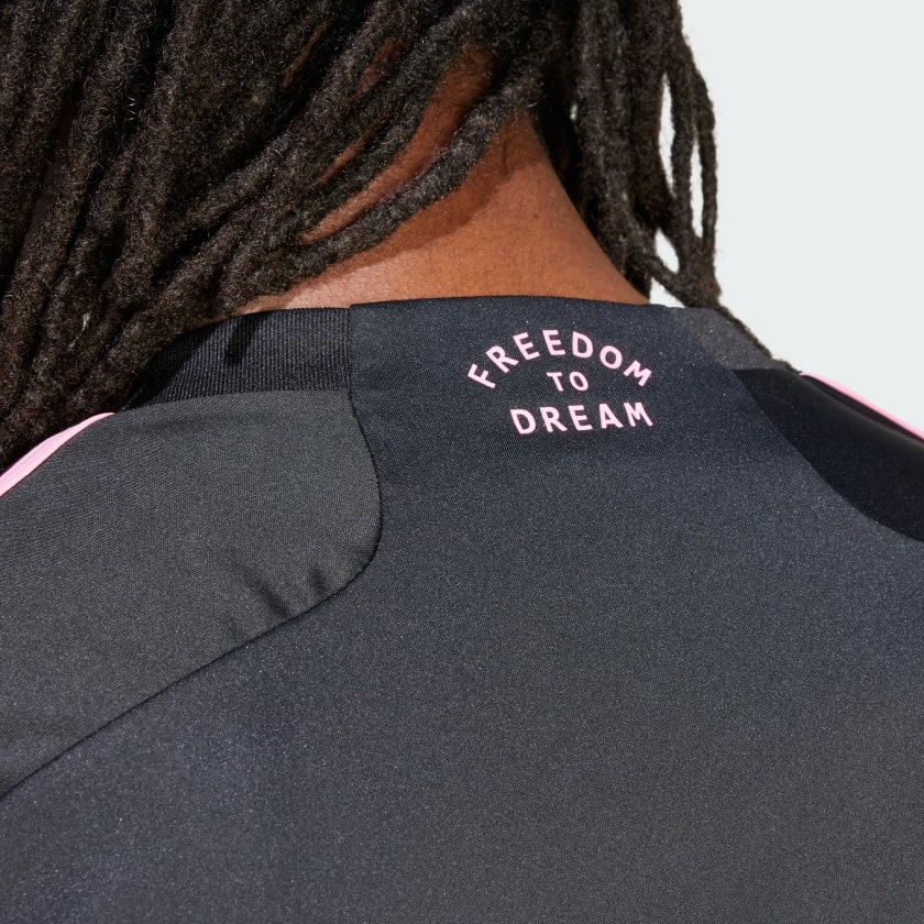 Ao Adidas Inter Miami CF 23/24 Away Jersey 'Black Pink' IS4877