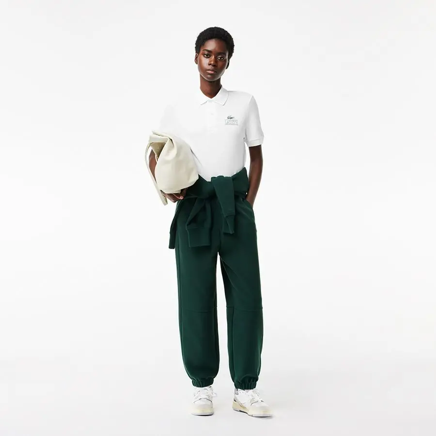 Ao Lacoste Regular Fit Stretch Pique Polo 'White' PH1136-001