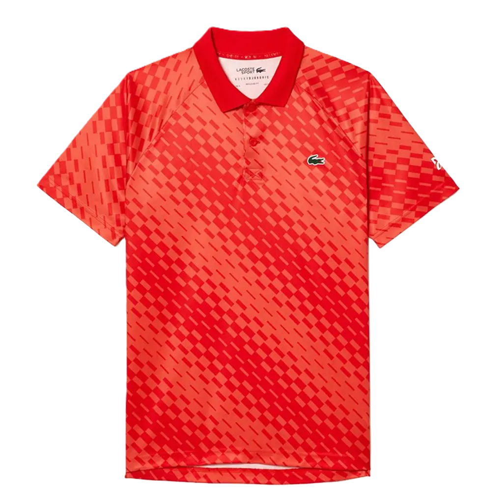 Ao Lacoste Tennis x Novak Djokovic Fan Version Polo 'Red' DH5174-WI9