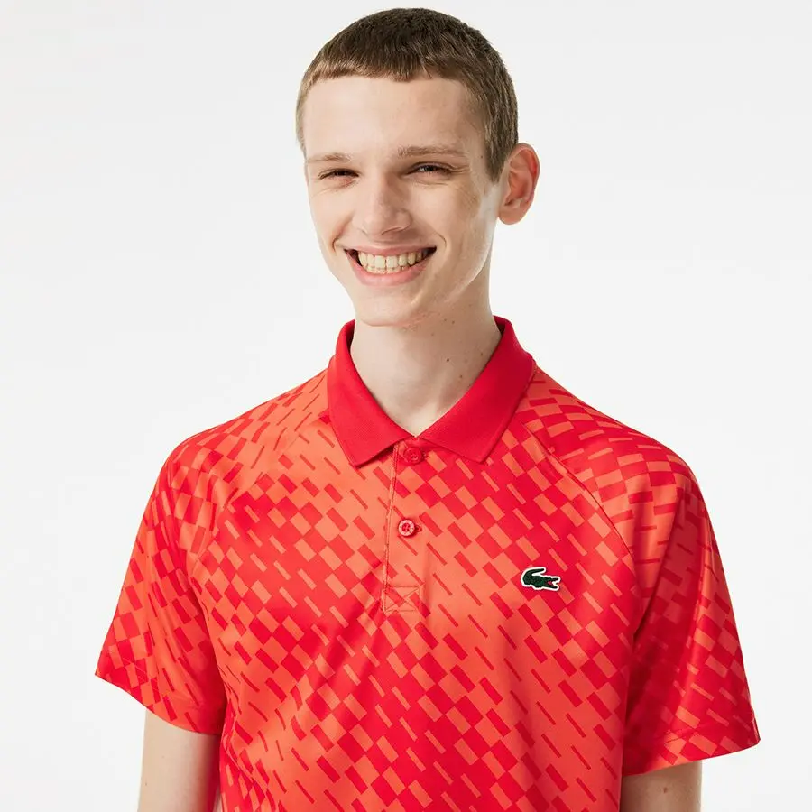 Ao Lacoste Tennis x Novak Djokovic Fan Version Polo 'Red' DH5174-WI9
