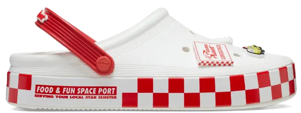Dep Crocs Off-Court Clog x Toy Story 'Pizza Planet' 209816-100