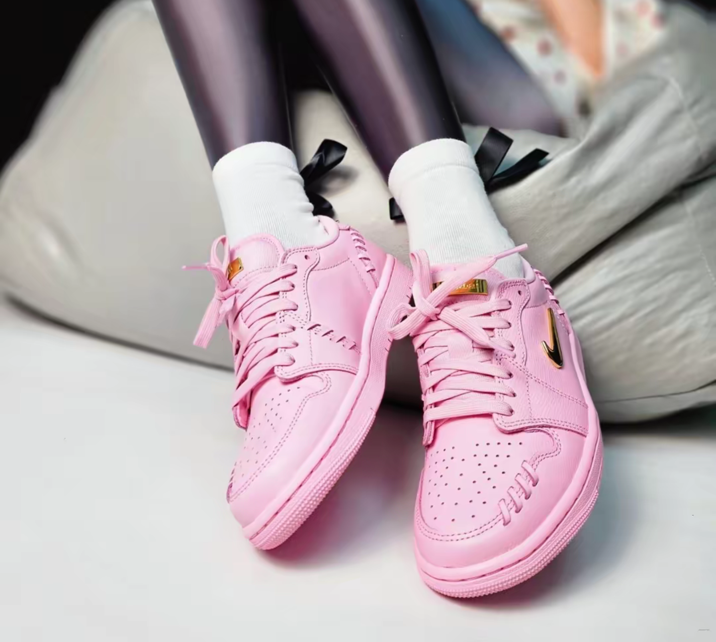 Giay Nike Air Jordan 1 Low Method Of Make 'Pink' FN5032-600
