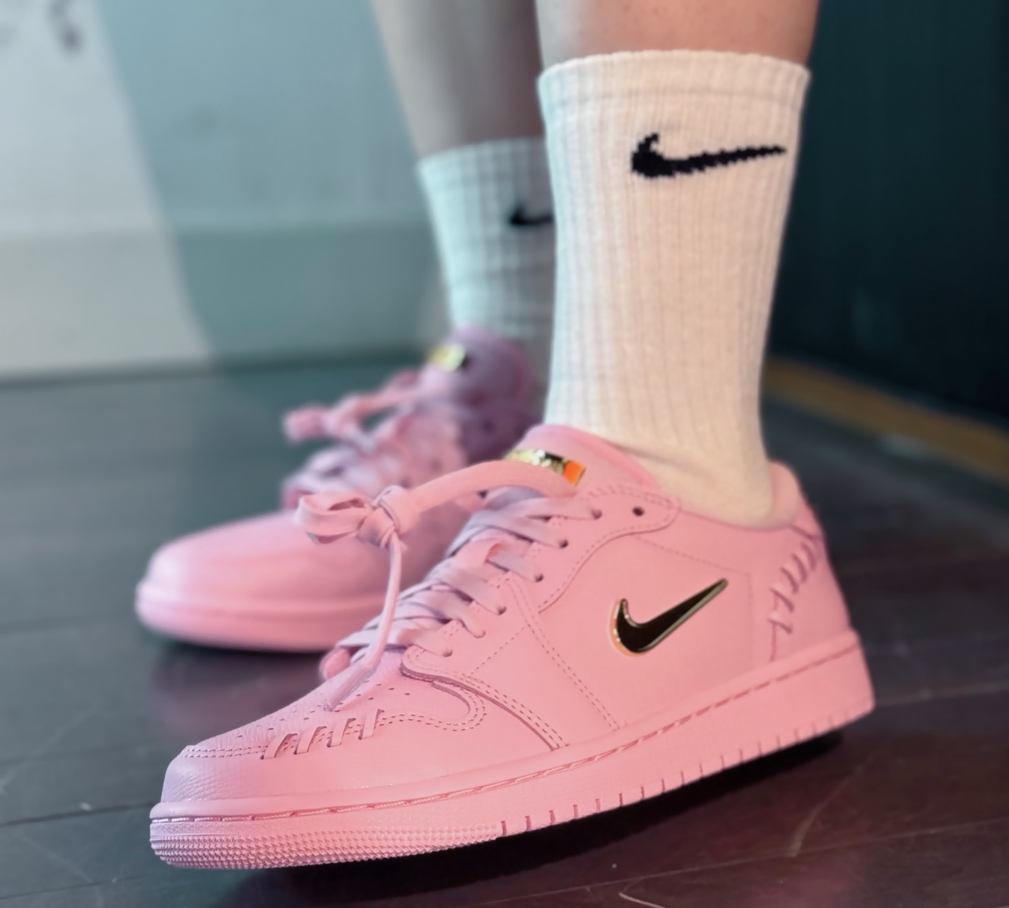 Giay Nike Air Jordan 1 Low Method Of Make 'Pink' FN5032-600